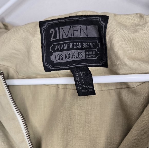 21MEN tan jacket size s - Picture 2 of 7